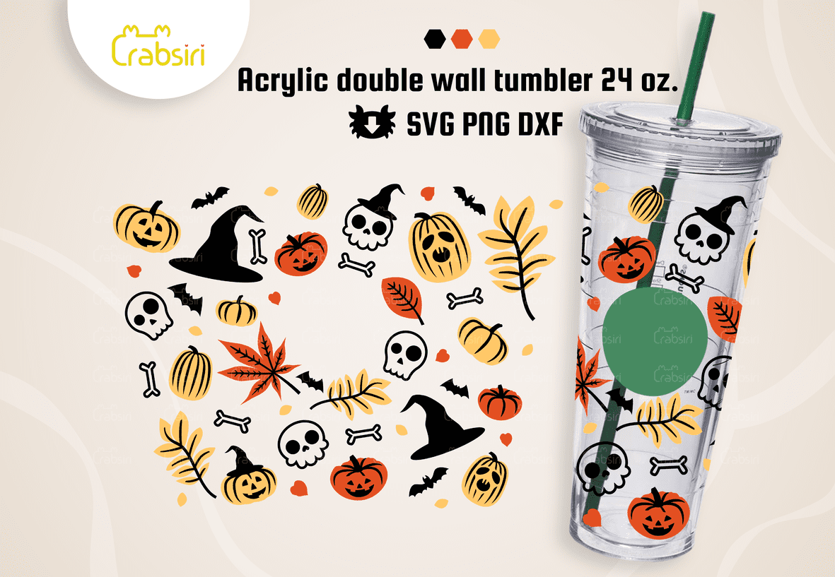 24oz-Acrylic-Cup-Fall-Halloween