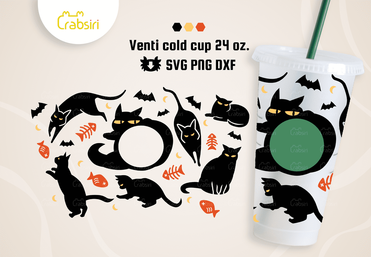 Black-Cat-cold-cup-24oz